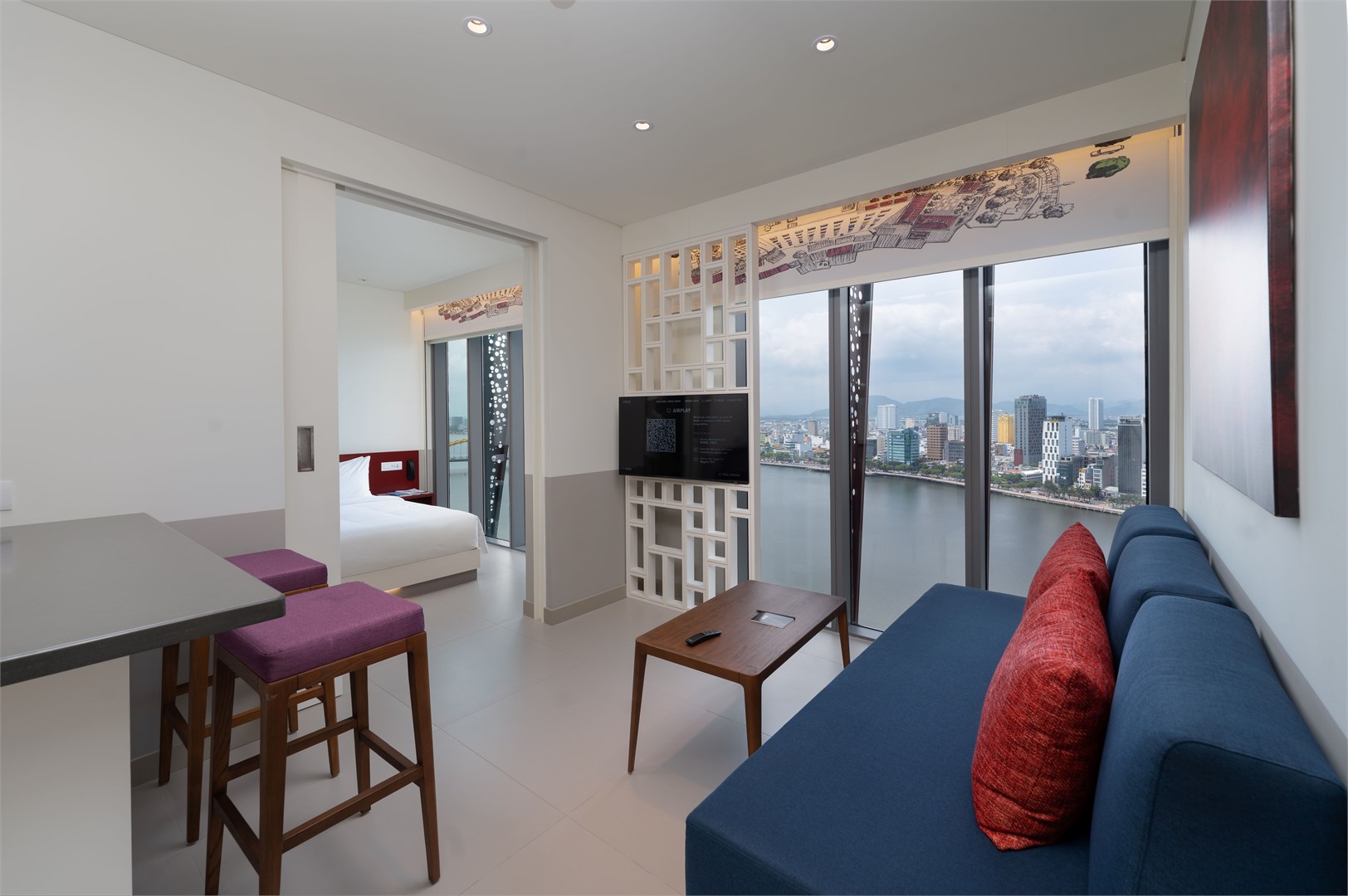 02-Bedrooms Suite with Living Room